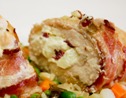 Bacon Wrapped Chicken with Cream Cheese Filling