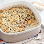 Shrimp Chicken Artichoke Bake