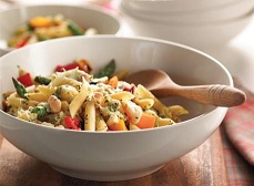 Tuscan Vegetables with Penne Pasta