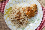 Maple Chicken with Herbed Rice